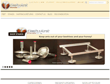 Tablet Screenshot of defyantstands.com